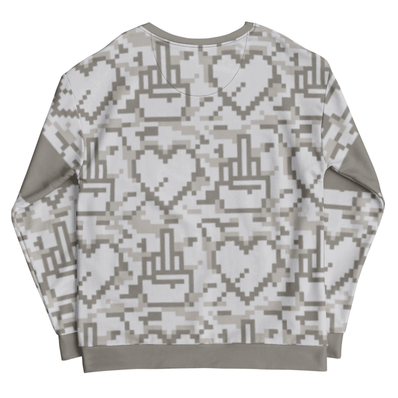 Love Hate Camo Sweatshirt