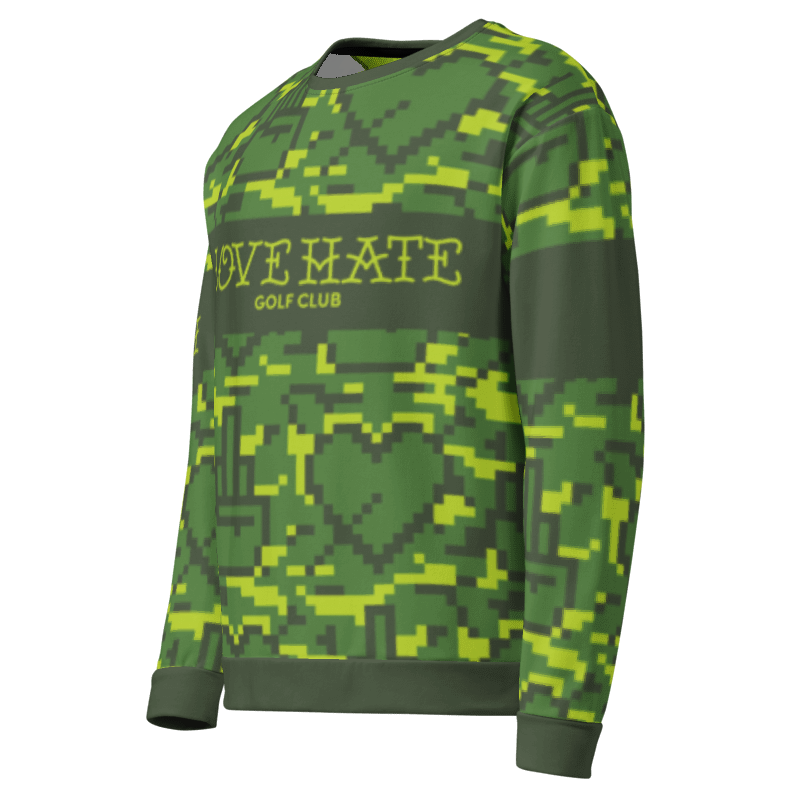 Love Hate Camo Sweatshirt