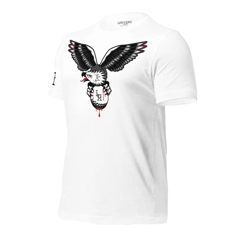 Screamin’ Eagle Tee Love Hate Golf Club