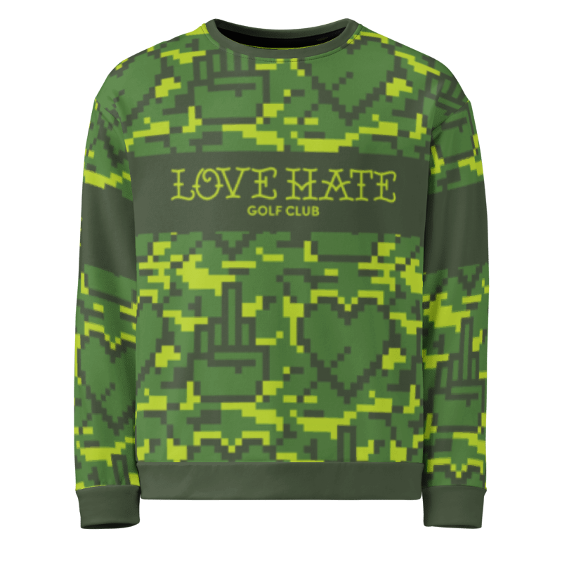 Love Hate Camo Sweatshirt