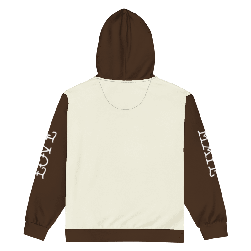 Love Hate Zip Hoodie