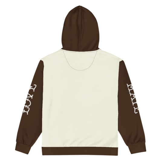 Love Hate Zip Hoodie