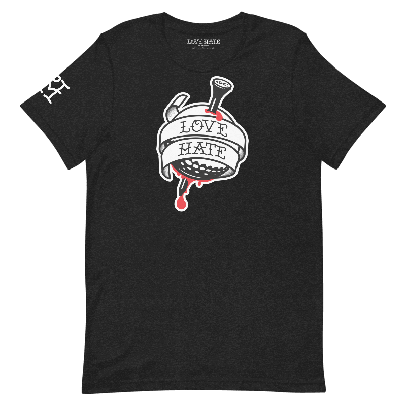 Love Hate Golf Club Tee