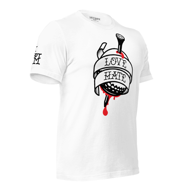 Love Hate Golf Club Tee