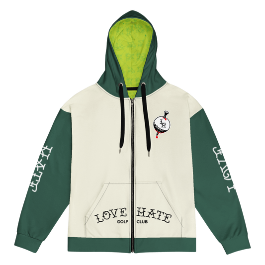 Love Hate Zip Hoodie