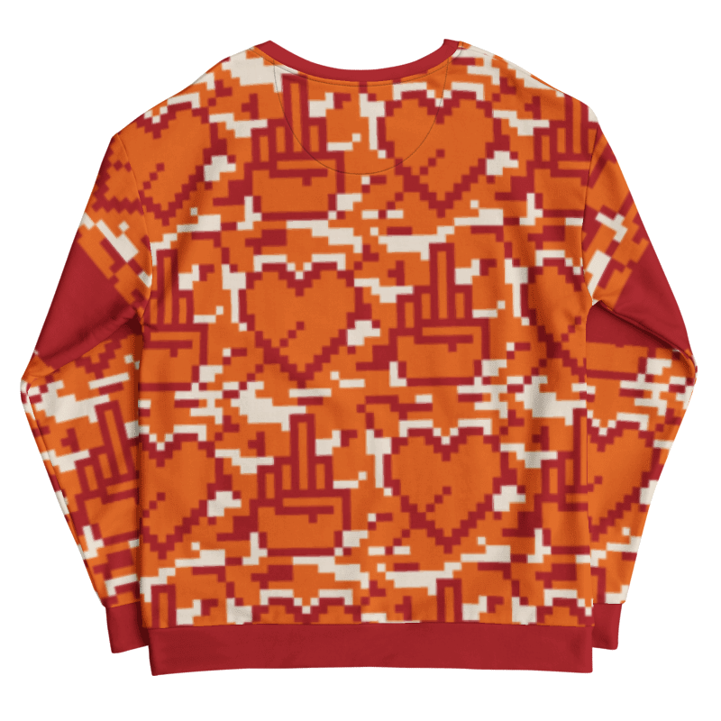 Love Hate Camo Sweatshirt