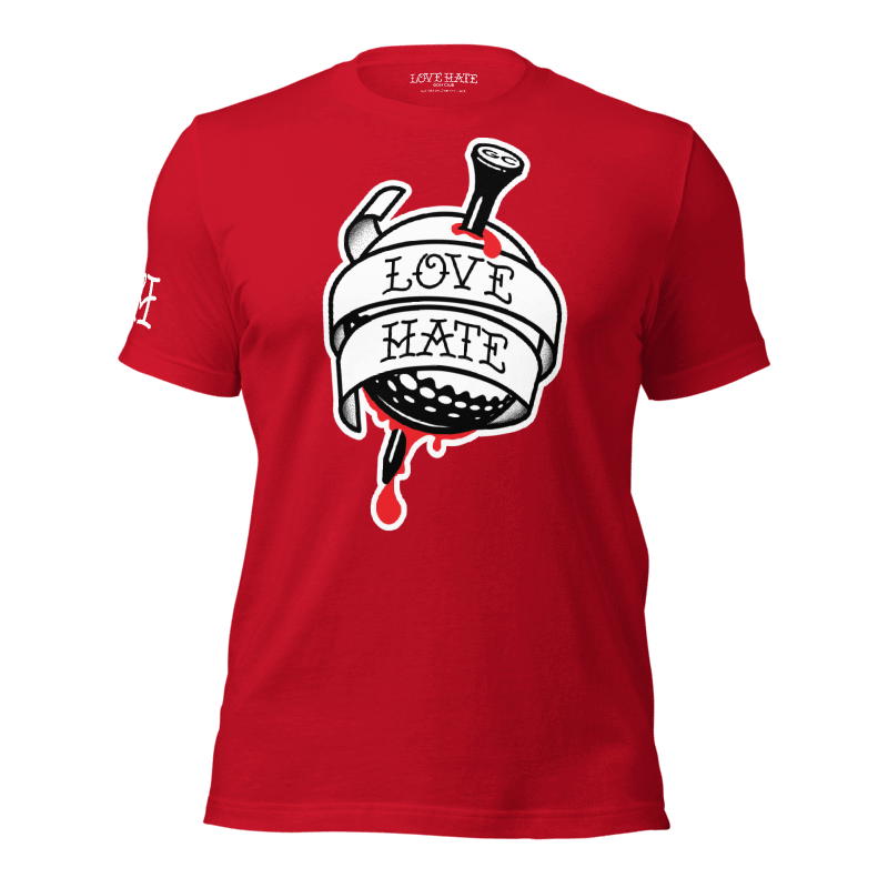 Love Hate Golf Club Tee