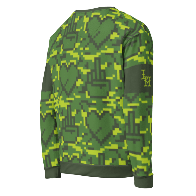 Love Hate Camo Sweatshirt
