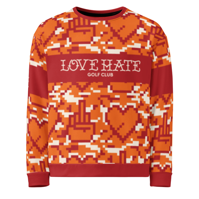 Love Hate Camo Sweatshirt