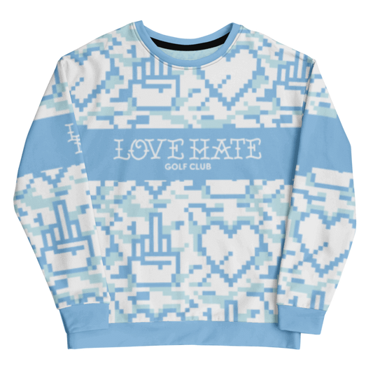 Love Hate Camo Sweatshirt