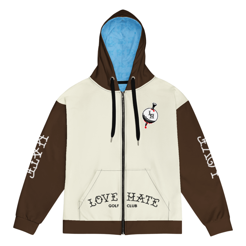 Love Hate Zip Hoodie
