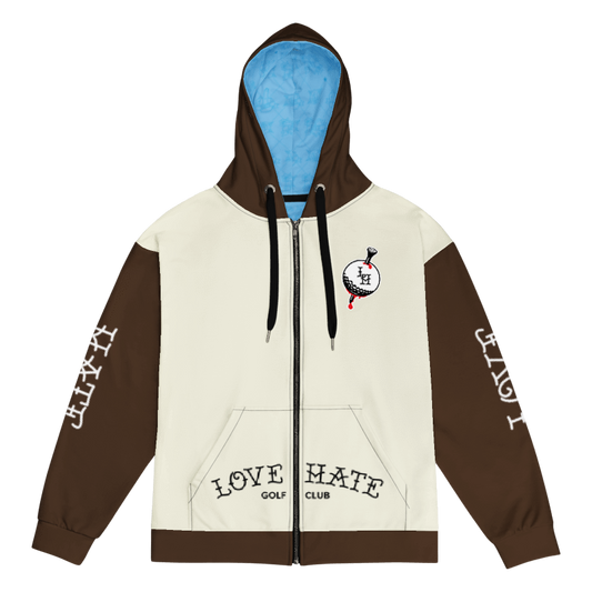 Love Hate Zip Hoodie