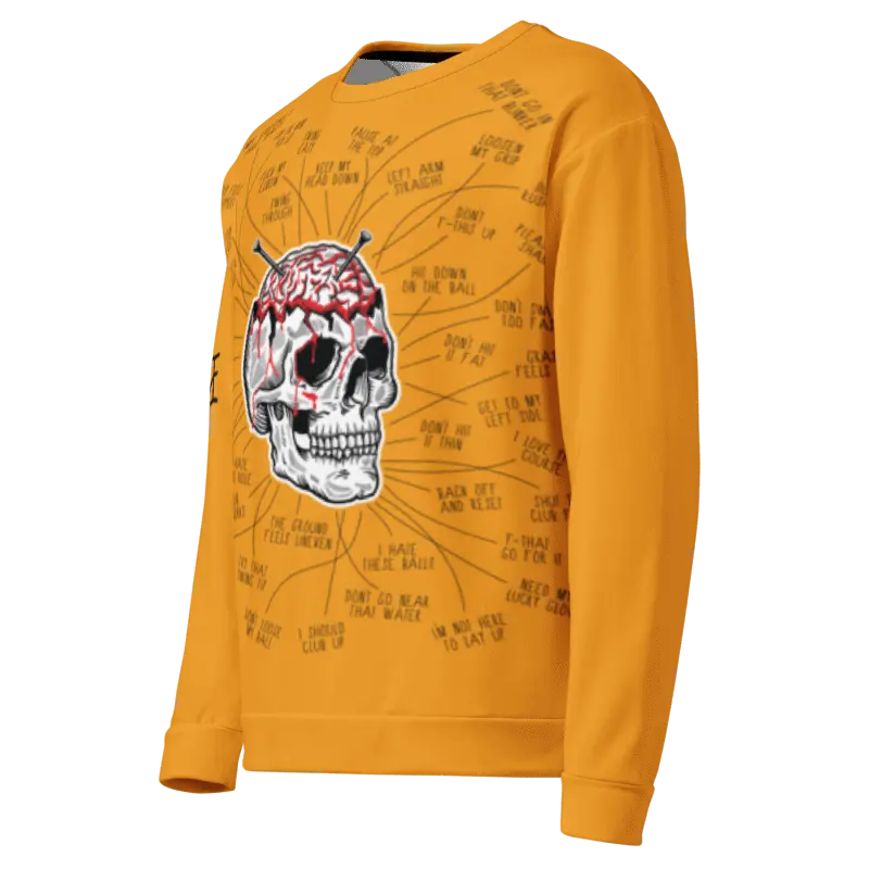 Ur Brain Sweatshirt Love Hate Golf Club