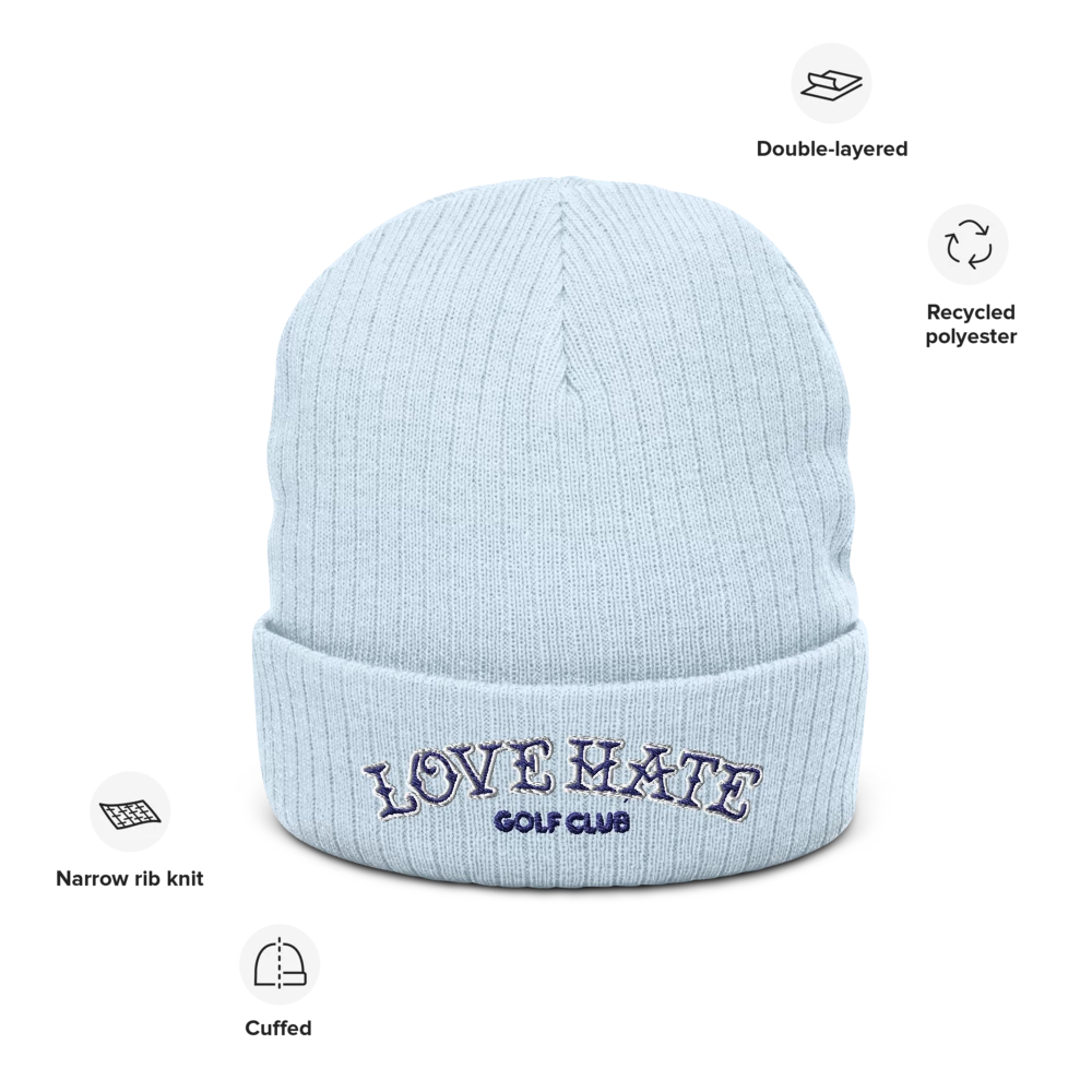 Love Hate Knit Beanie