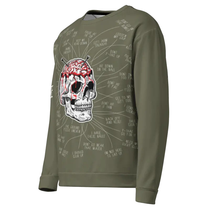 Ur Brain Sweatshirt Love Hate Golf Club