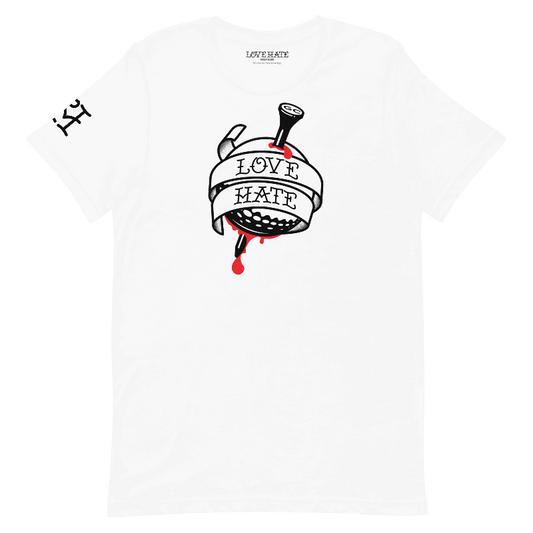 Love Hate Golf Club Tee