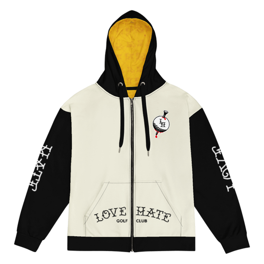 Love Hate Zip Hoodie