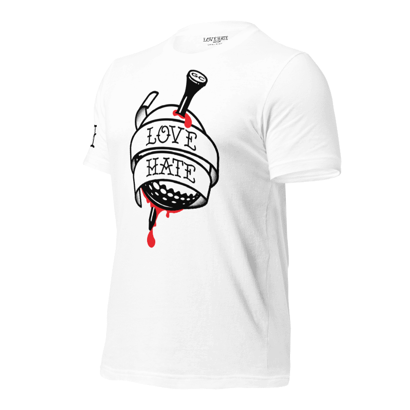 Love Hate Golf Club Tee