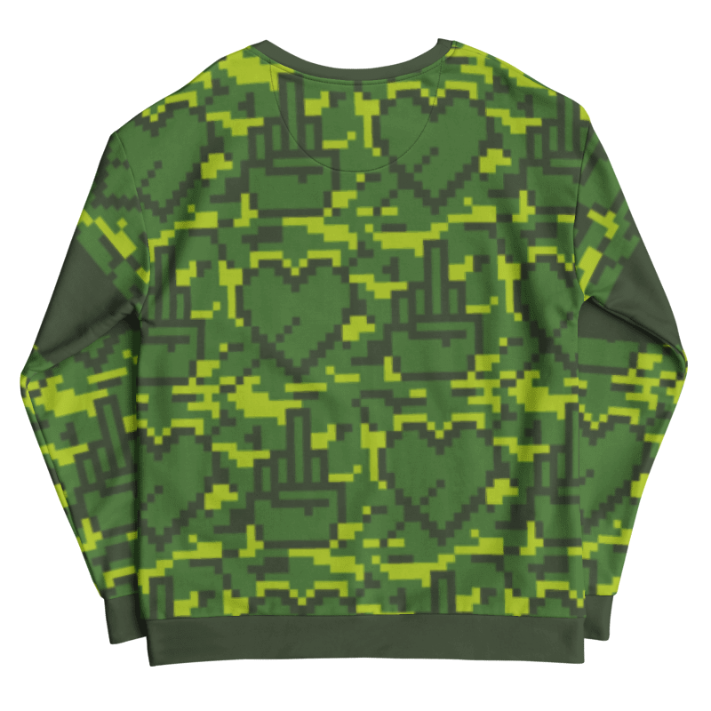 Love Hate Camo Sweatshirt