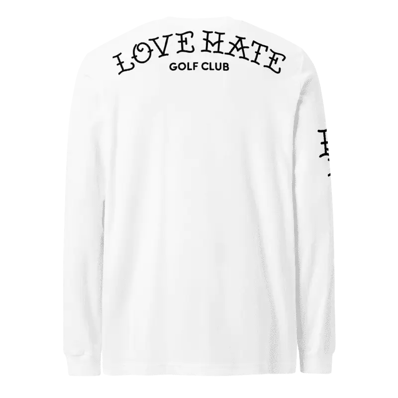 Pin-High Girls Long Sleeve Tee Love Hate Golf Club