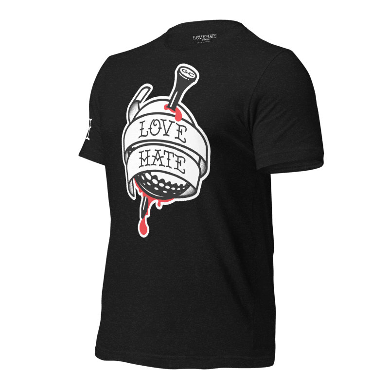 Love Hate Golf Club Tee
