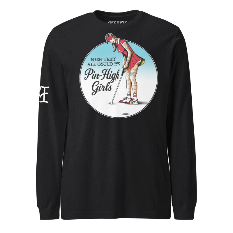 Pin-High Girls Long Sleeve Tee