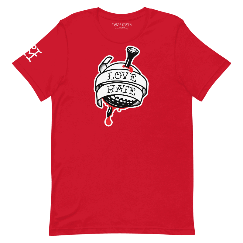 Love Hate Golf Club Tee