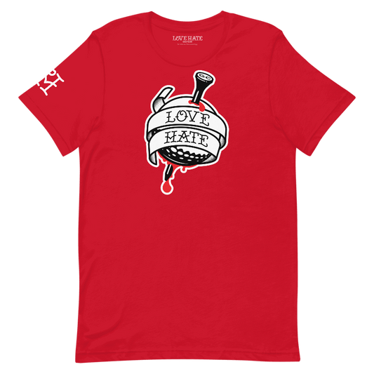 Love Hate Golf Club Tee