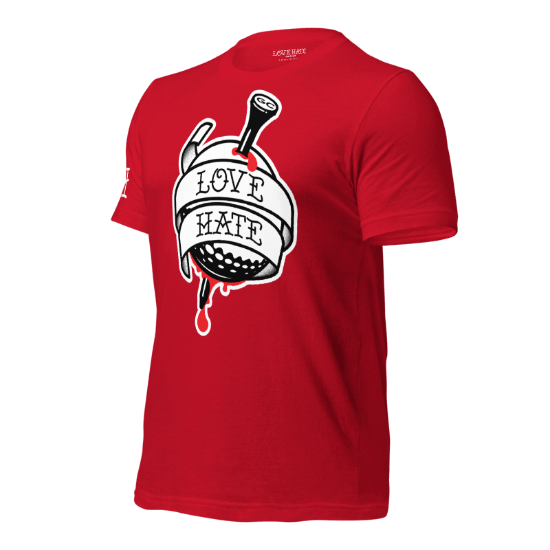 Love Hate Golf Club Tee