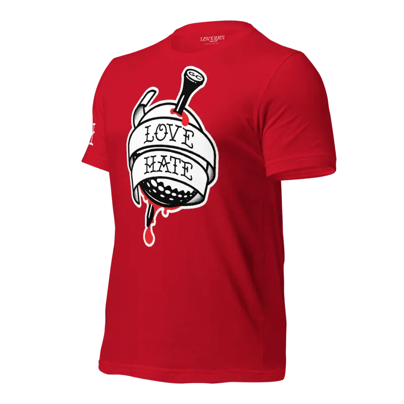Love Hate Golf Club Tee Love Hate Golf Club
