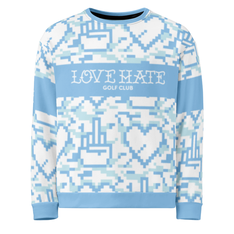 Love Hate Camo Sweatshirt