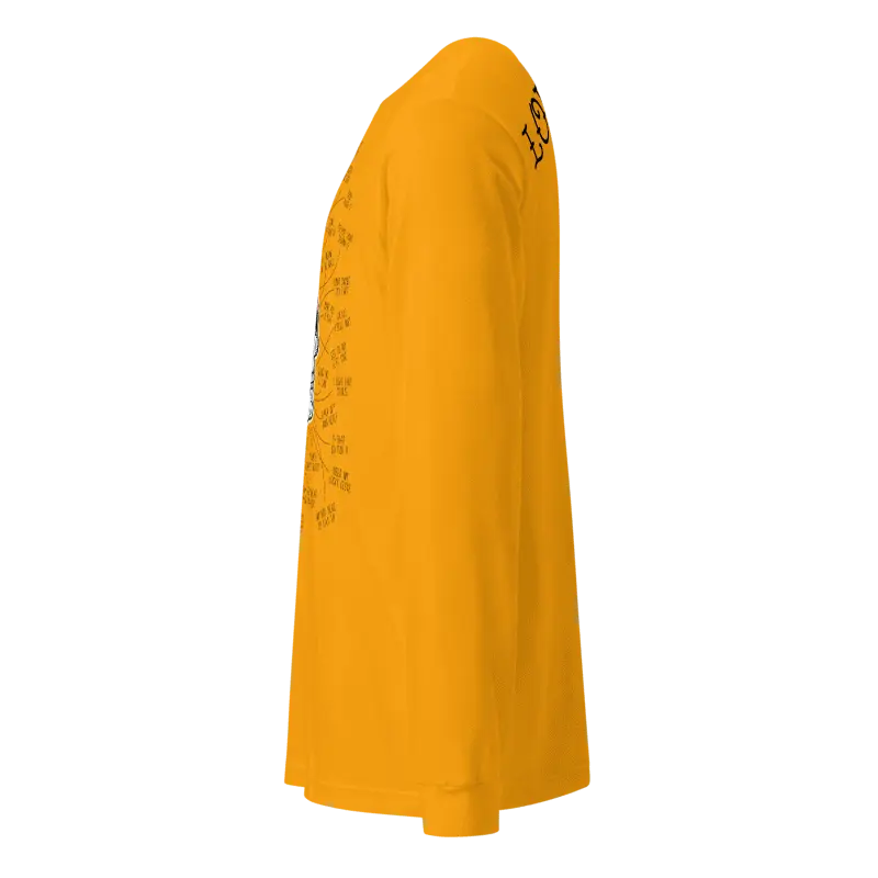 Ur Brain Long Sleeve Tee Love Hate Golf Club