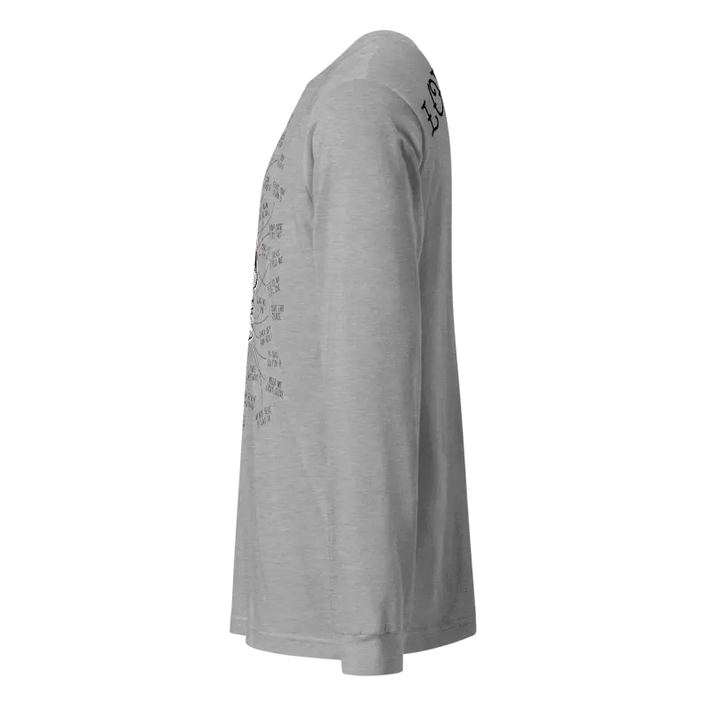 Ur Brain Long Sleeve Tee Love Hate Golf Club