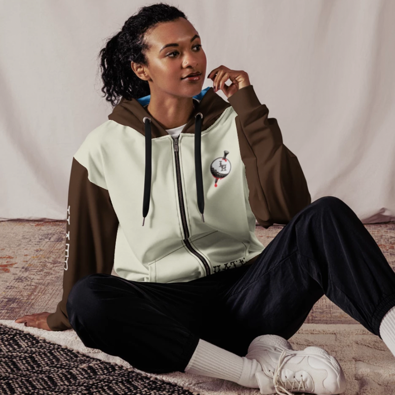 Love Hate Zip Hoodie