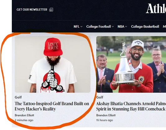 Athlon Sports Magazine Feature Love Hate Golf Club