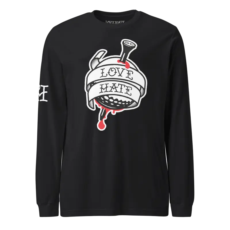 Long-Sleeve-Tees Love Hate Golf Club