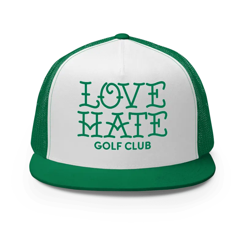Love Hate Trucker Hat Love Hate Golf Club