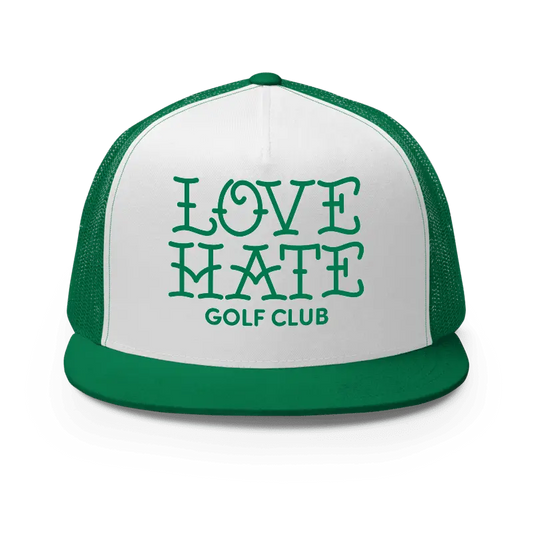 Love Hate Trucker Hat Love Hate Golf Club