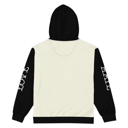 Love Hate Zip Hoodie