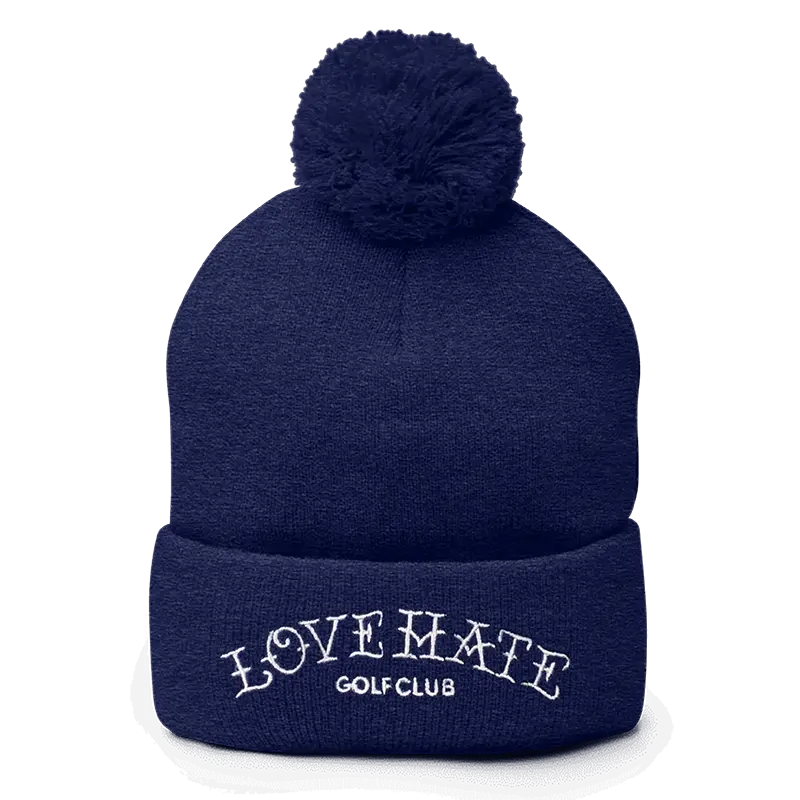 Love Hate Pom-Pom Beanie Love Hate Golf Club