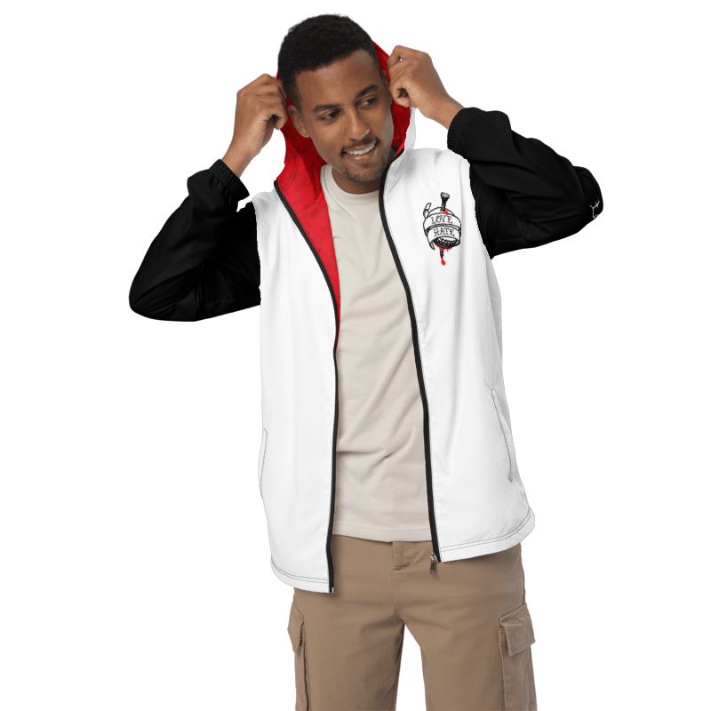 Love Hate Zip Hoodie