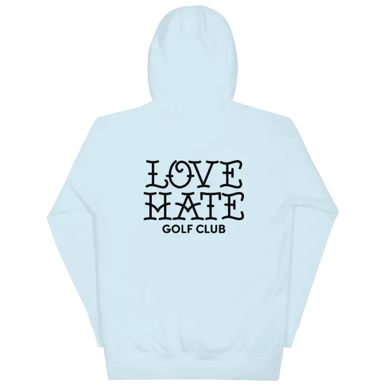 Lover Not A Golfer Hoodie Love Hate Golf Club