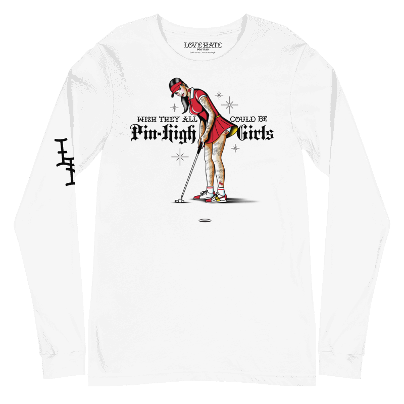 Pin-High Girls Long Sleeve Tee