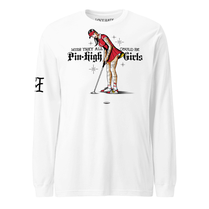 Pin-High Girls Long Sleeve Tee