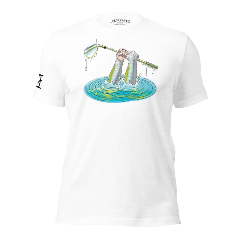 Lady Of-The Lake Tee Love Hate Golf Club