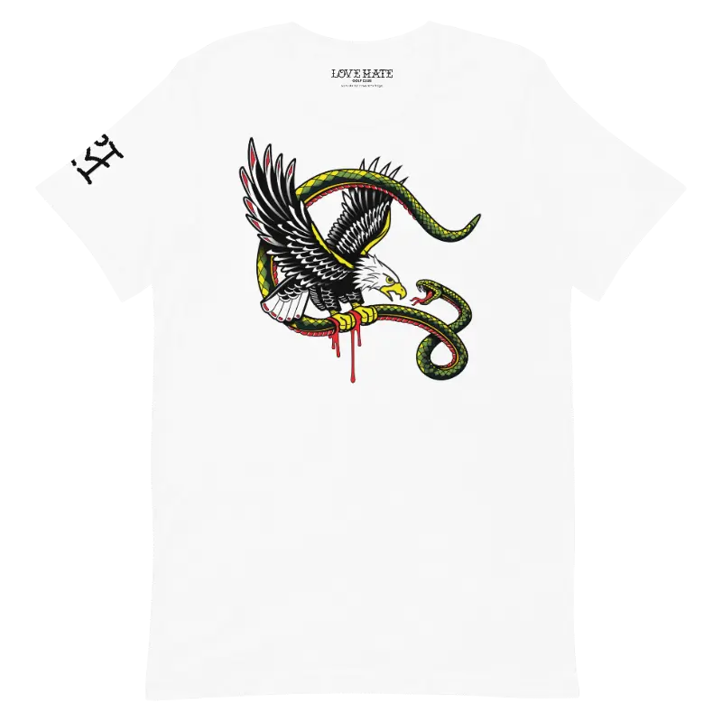 Fighting Eagle Tee Love Hate Golf Club