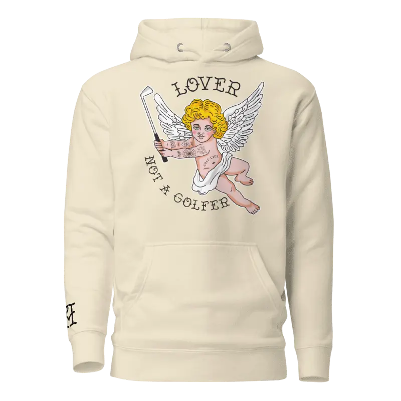 Lover Not A Golfer Hoodie Love Hate Golf Club