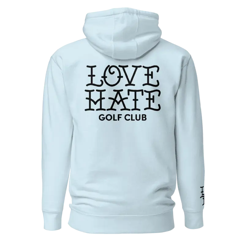 Lover Not A Golfer Hoodie Love Hate Golf Club