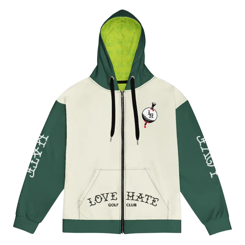 Love Hate Zip Hoodie Love Hate Golf Club