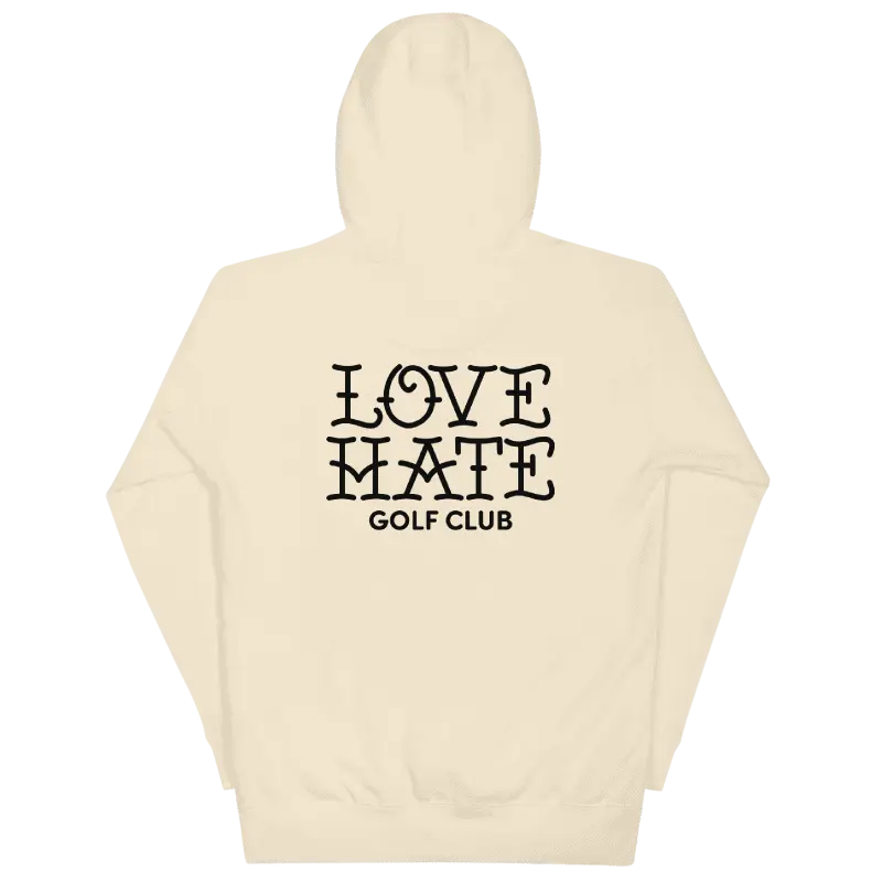 Lover Not A Golfer Hoodie Love Hate Golf Club